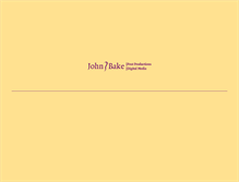 Tablet Screenshot of johnbake.tv